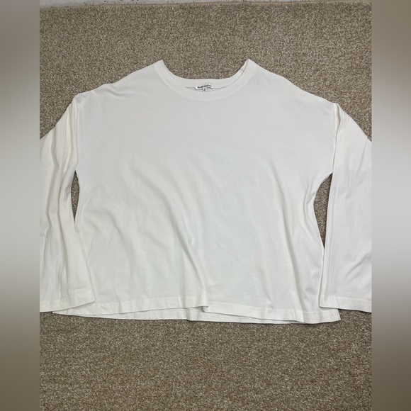 Reformation White Pleated Blouse - Picture 1 of 8
